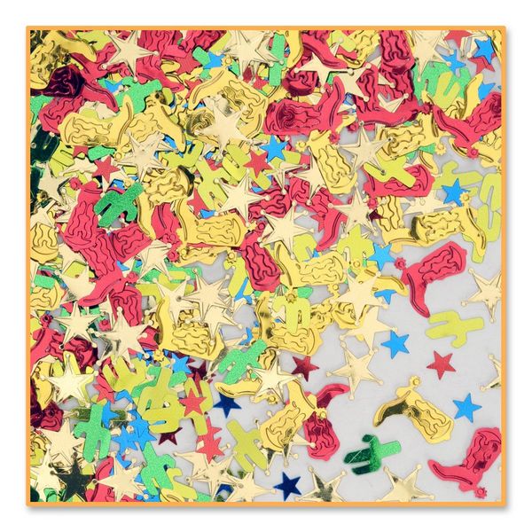 Picture of Beistle CN083 Western Party Confetti - Pack of 6