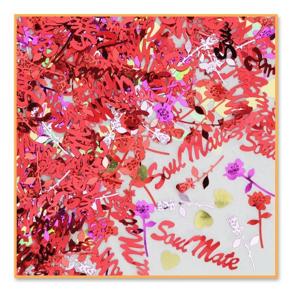 Picture of Beistle CN115 Soul Mate Confetti - Pack of 6