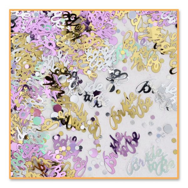 Picture of Beistle CN119 Bride To Be Confetti - Pack of 6