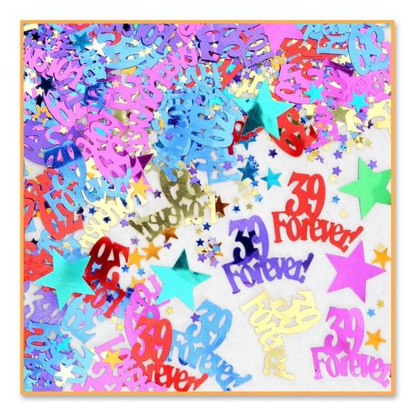 Picture of Beistle CN124 39 Forever Confetti - Pack of 6