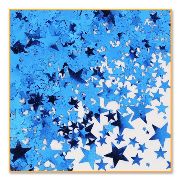 Picture of Beistle CN134 Blue Stars Confetti - Pack of 6