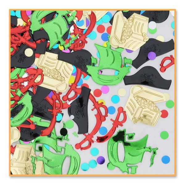 Picture of Beistle CN144 Pirate Party Confetti - Pack of 6