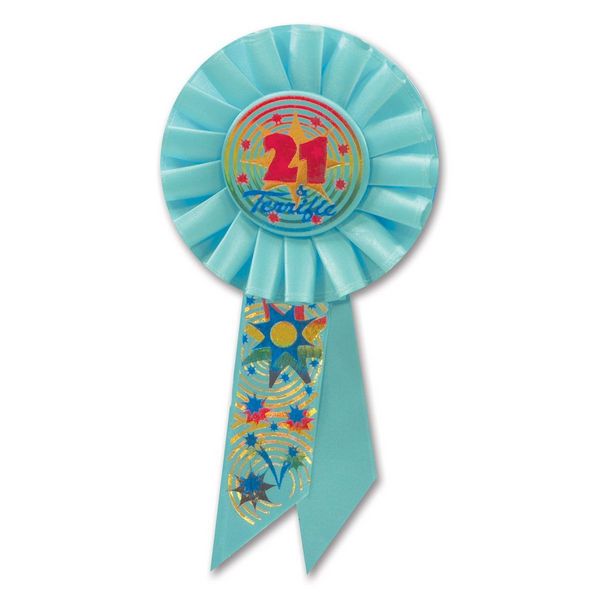 Beistle  21 and Terrific Rosette - Pack of 6