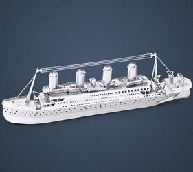 Picture of Fascinations MMS030 MetalEarth - Titanic ship