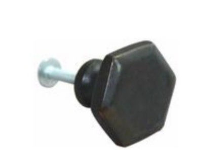 88-743 1.13 in. Hex Knob Chrome Finish