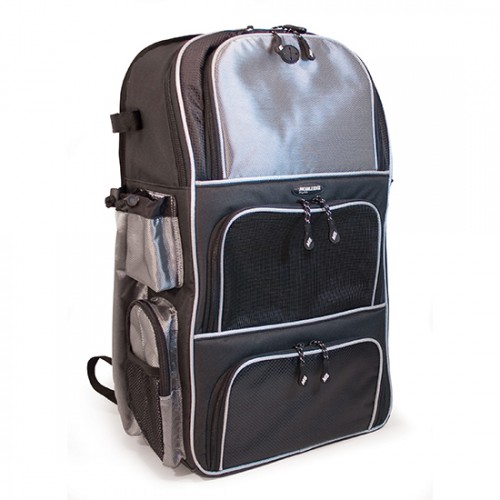 Deluxe Baseball - Softball Gear Bag - Silver Piping
