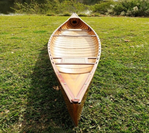 K033 Real Canoe with Ribs 16