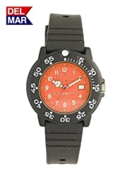 Picture of Del Mar 50507 Womens Dive 200 Orange Dial PU Watch