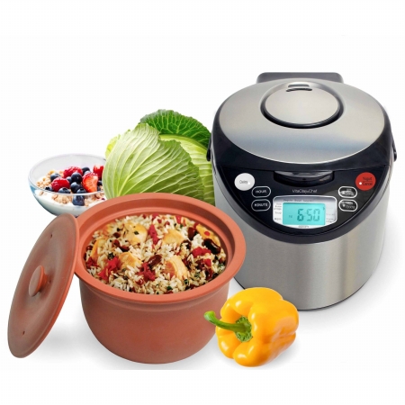 Picture of Essenergy VM7900-8 Smart Organic Multicooker - Oval  8 cup - 4.2-Quart