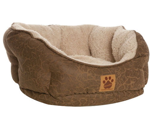 Grain Valley Dog Supplygrain Valley Clamshell C Clamshell Pet Bed Chocolate Swirl Dailymail