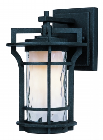 Oakville Outdoor Wall Lantern - Black Oxide - 1-Light - Elegant Design