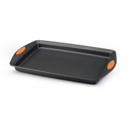 Picture of Rachael Ray 54071 Bakeware  Oven Lovin Crispy Sheet 11-Inch by 17-Inch Cookie Pan  Grey