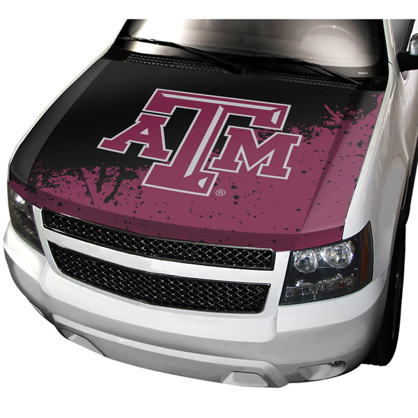 HCU067 Auto Hood Cover - Texas A&M