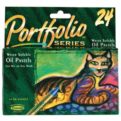 Picture of Crayola 52-3624 Water-Soluble Oil Pastels 24-Color Set