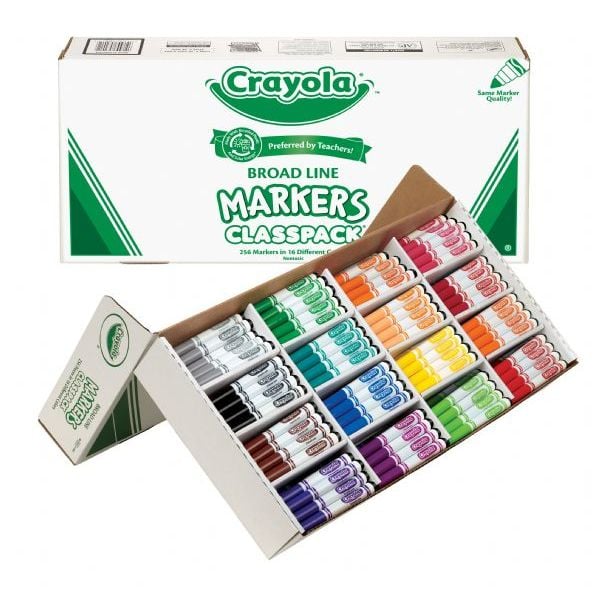 Picture of Crayola BAS200 200 Piece Classic Marker Class Pack