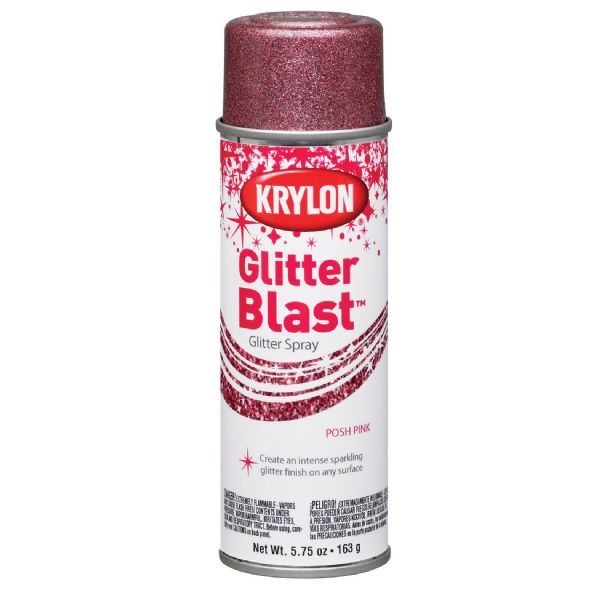 Picture of Krylon K3812 5.75oz. Glitter Blast Glilter Spray - Posh Pink