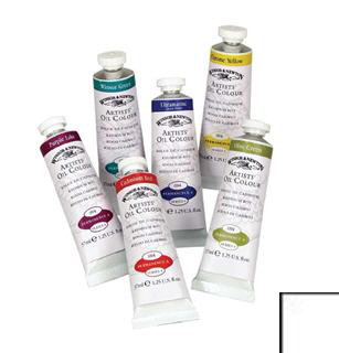 Picture of Winsor & Newton 1214748 37ml Artists Oil Color - Zinc White