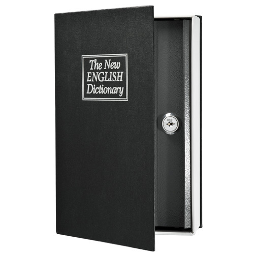 Picture of Barska Optics AX11680 Hidden Dictionary Book Safe with Key