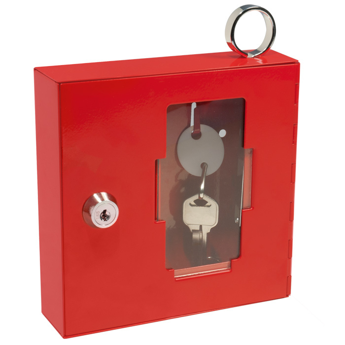 Picture of Barska Optics AX11826 Breakable Emergency Key Box with Attached Hammer A Style