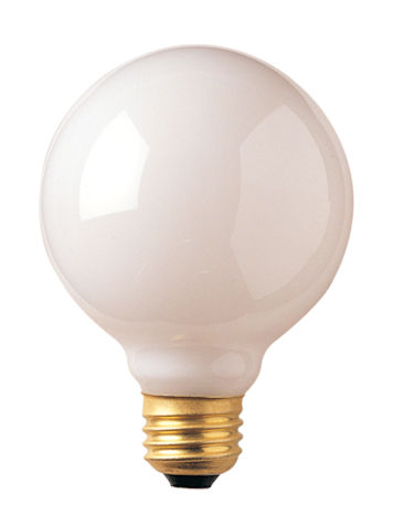 Picture of Bulbrite Pack of (24) 25 Watt Dimmable White G25 Incandescent Light Bulbs with Medium (E26) Base  2700K Warm White Light