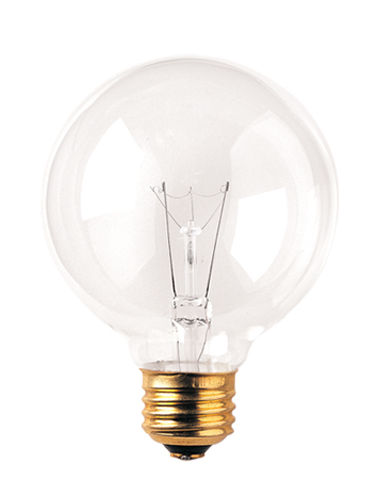Pack of (24) 40 Watt Dimmable Clear G25 Incandescent Light Bulbs with Medium (E26) Base  2700K Warm White Light