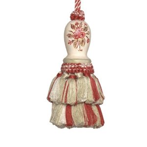 Picture of 123 Creations C546R Anita hand painted tassel