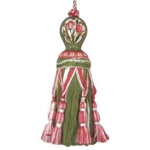 Picture of 123 Creations C248 Tulip and Poppy hand painted tassel