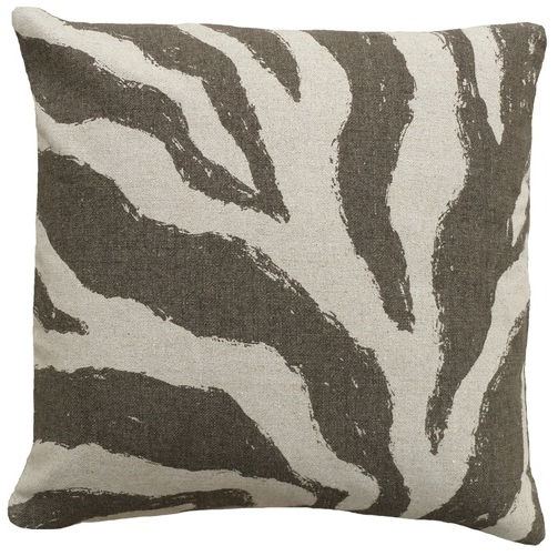 Picture of 123 Creations CS009P-GY Screen print pillow - Zebra Grey