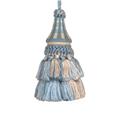 123 Creations C032 Blue Checks hand painted tassel 123 Creations C032 Blue Checks hand painted tassel
