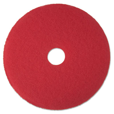 Picture of 3M 08394 Buffer Floor Pad 5100  19 in.   Red  5 Pads-Carton
