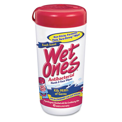 hygienic Moist Towelette  Cloth  5.75 x 7.5  White  40-Dispenser