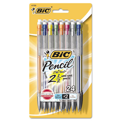 Picture of Bic MPLMFP241 Mechanical Pencil  0.5 mm  No. 2 Lead