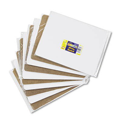 Picture of Chenille Kraft 9881-10 Student Dry-Erase Boards  Melamine  12 x 9  White  10-Set