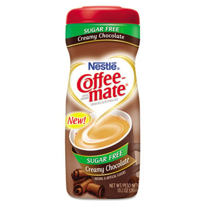 Picture of Coffee-Mate 59573 Sugar Free Creamy Chocolate Flavor Powdered Creamer  4.8 oz