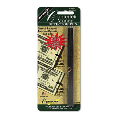 Smart Money Counterfeit Bill Detector Pen for Use with U.S. Currency -  Classroom USA, CL3337572