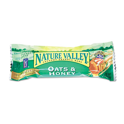 Picture of General Mills SN3353 Nature Valley Granola Bars  Oatsn Honey Cereal  1.5oz Bar  18 Bars-Box