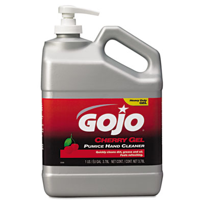 Picture of Gojo 2358-02 Cherry Gel Pumice Hand Cleaner  Cherry  1 gal