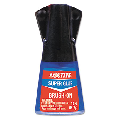 Picture of Loctite 1365734 Super Glue Brush On- 0.17 oz- Clear