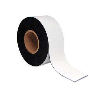Picture of Mastervision FM2218 Dry Erase Magnetic Tape Roll- White- 3 in. x 50 Ft.