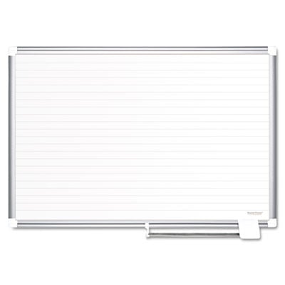 Picture of Mastervision MA0594830 MasterVision Ruled Planning Board  48x36  White-Silver