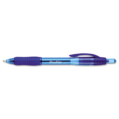 Profile Ballpoint Retractable Pen  Blue Ink  Bold  Dozen -  Paper Mate, PA31375