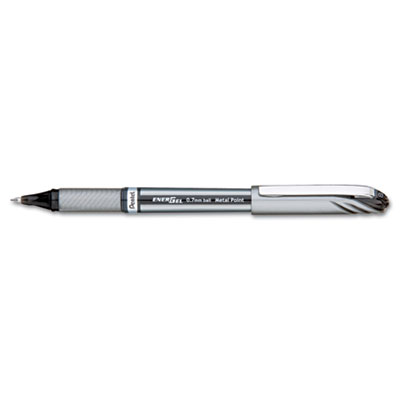 Picture of Pentel BL27A EnerGel NV Liquid Roller Ball Stick Gel Pen- Black Ink- Medium