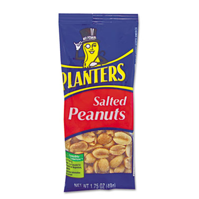 Picture of Planters 07708 Salted Peanuts  1.75 oz  12-Box