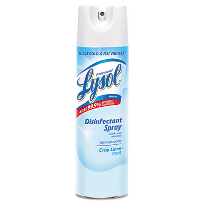 Picture of Professional Lysol Brand 74828CT Disinfectant Spray  Linen  19 oz Aerosol  12-Carton
