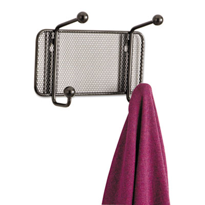 Onyx Mesh Wall Racks 2 Hook Steel