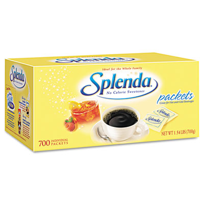 Picture of Splenda 200063 No Calorie Sweetener Packets- 700-Box