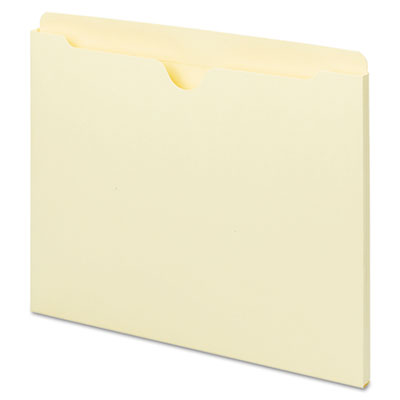 Picture of Universal UNV73300 Manila File Jackets with Reinforced Tabs- Flat- Letter- 100-Box
