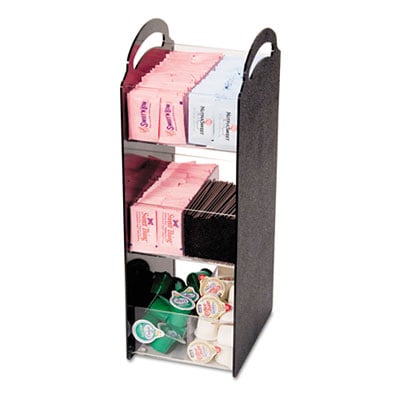 Picture of Vertiflex VFCT18 Compact Condiment Organizer  6.13w x 8d x 18h  Black