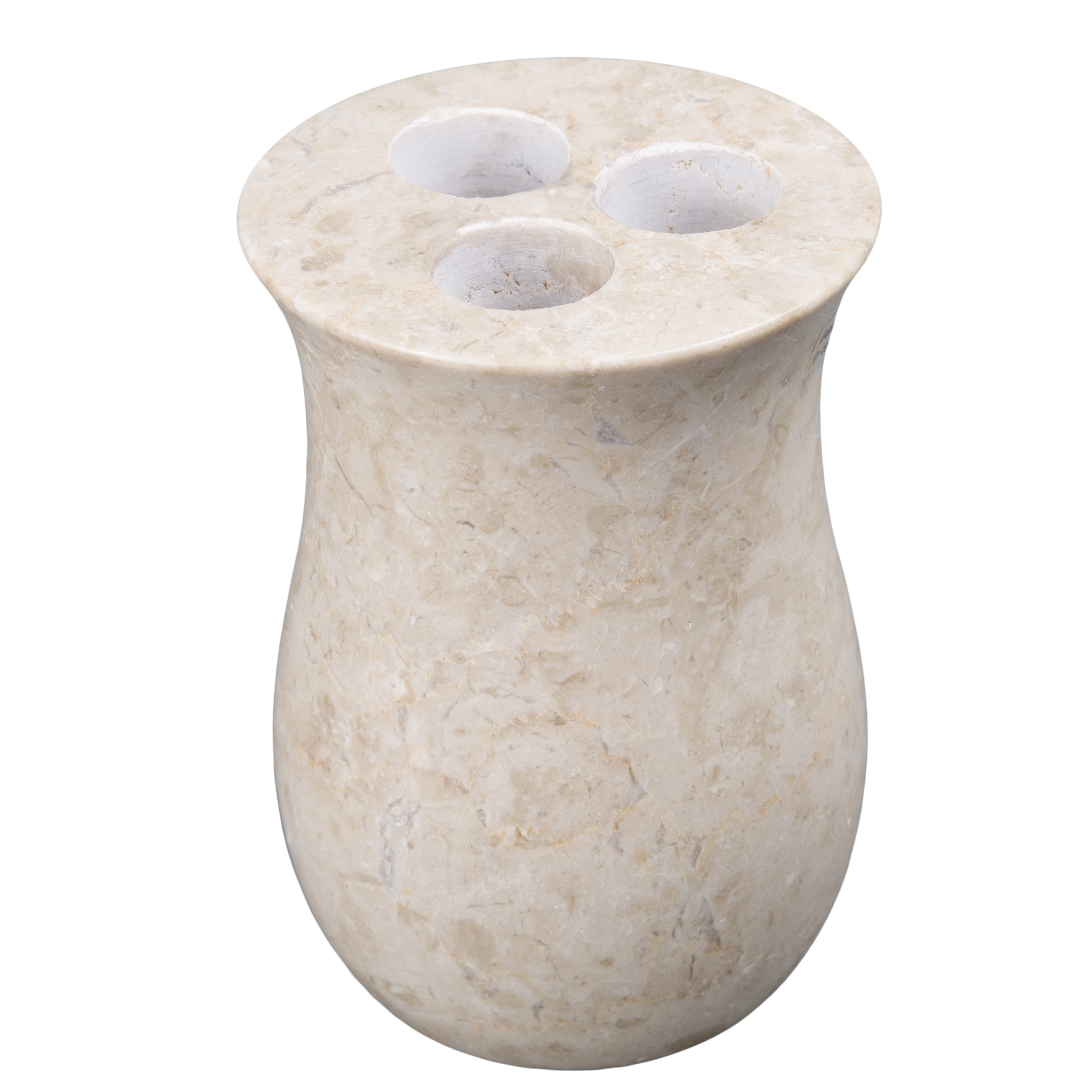 Champagne Marble Vase Toothbrush Holder