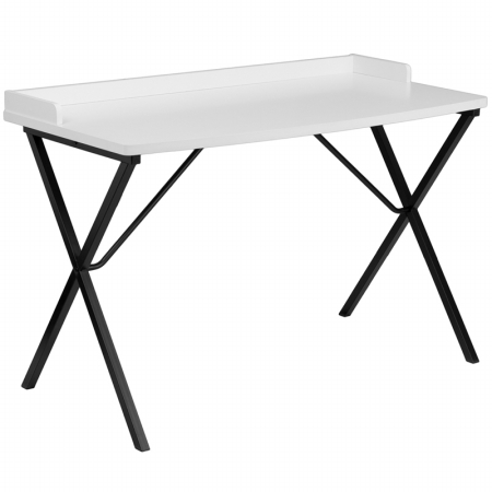 Picture of Flash Furniture White Computer Desk - NAN-2140-WH-GG